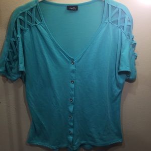 Strappy Sleeve Rue 21 Top